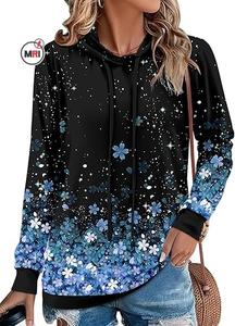 Wholesale hoodies for woman Knitted Hoodies for Women Camo <b>Leopard</b> <b>Print</b> <b>Tops</b> Pullover Hooded Drawstring with Pocket Sweatshirts - Product Image 2