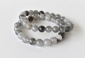Latest Design Trendy Style Cloudy Quartz <b>Beaded</b> Round Gemstone 8mm Bracelet Natural Healing <b>Crystal</b> For Meditation Jewelry - Product Image 4