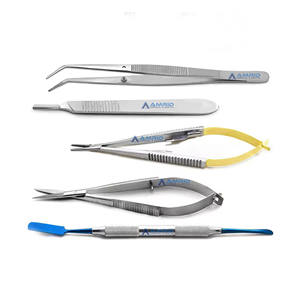 Portaagujas Dentales, Pinzas, Tijeras Quirúrgicas, Kit de Instrumentos de Microcirugía de amrid surgical - Product Image 1