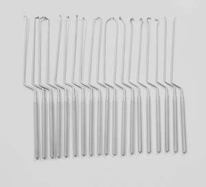 Juego de Curetas Neuroquirúrgicas Pituitarias Resistentes de Alta Calidad, 19 Transesfenoides, Acero Inoxidable Plateado, Instrumento Quirúrgico - Product Image 4