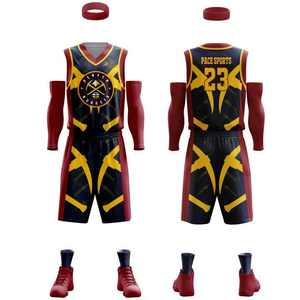 Ventas al por mayor en blanco último mejor sublimado Reversible personalizado baloncesto chaleco Laker baloncesto Jersey uniformes desgaste - Product Image 2