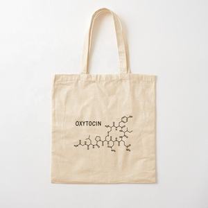 Bolsa de compras de algodón ecológica para promoción, bolsa de algodón orgánico con estampado de logotipo personalizado - Product Image 2