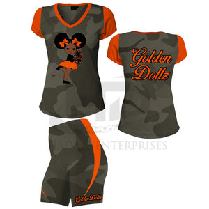 Último Diseño de Uniformes de Animadoras Personalizados, Fabricados en Fábrica, Uniformes de Animadoras en Venta - Product Image 2