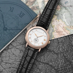 Montre analogique de luxe pour homme de haute qualité, résistante à l'eau, mouvement mécanique, boîtier en acier inoxydable, style formel et professionnel, personnalisable - Product Image 5