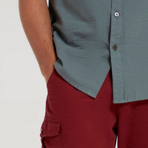 Pantalones Cortos de Hombre con Logotipo Personalizado de Alta Calidad a Precio Económico, Diseño Casual Urbano con Cierre de Botón, Colección de Verano - Product Image 2