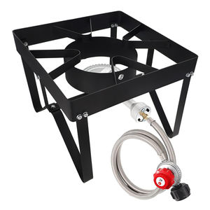 Brûleur au <span class=keywords><strong>propane</strong></span> HG 200K BTU, brûleur au <span class=keywords><strong>propane</strong></span> robuste, brûleur extérieur avec régulateur réglable de 0 à 30 psi et <span class=keywords><strong>tuyau</strong></span> en acier tressé - Product Image 5