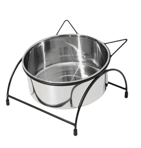 Cuenco antideslizante de acero inoxidable para perros, cuenco duradero hecho a mano para cachorros, alimentador de mascotas, contenedor de alimentación para perros, cuencos de comida para gatos - Product Image 6