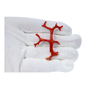 Italian Red Coral <b>Stick</b> Loose Gemstone Natural Italian Coral <b>Smooth</b> Rough Polished Coral Pendant Jewelry Making - Product Image 5