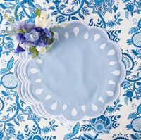 Sets de table en lin classiques faits à la main de qualité supérieure, broderie personnalisée, couleur durable, emballage en carton pour table à manger