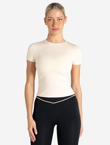 2025 vente en gros de haute qualité Polyester femmes T-shirts logo personnalisé femmes doux Slim Fit t-shirt avec logo - Product Image 2