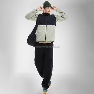 Nardon Apparel Veste en laine Sherpa haute couture vierge avec logo personnalisé polaire hiver - Product Image 4