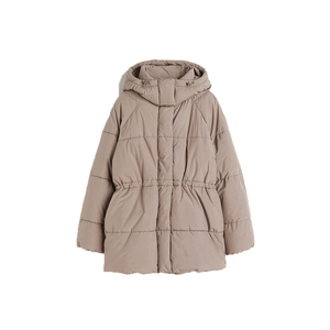 Speedy Industry Women's Quilted Puffer <b>Jacket</b> Stand Collar Winter Hooded Adjustable Drawstring Warm Comfortable Water Resistant - Product Image 2