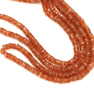 Cuentas Heishi de Piedra Solar Facetada: Gemas AAA para Joyería y Artesanía (5-7mm) - Product Image 4