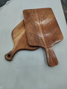 Accessoires de cuisine pour la maison et l'hôtel, planche à découper en bois d'acacia exclusive pour légumes, idéale pour la préparation des aliments - Product Image 3