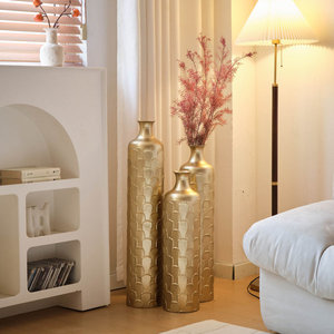 แจกันโลหะสีสันสดใสกระถางดอกไม้โลหะสำหรับตกแต่งบ้านรูปทรงตามสั่ง - Product Image 6