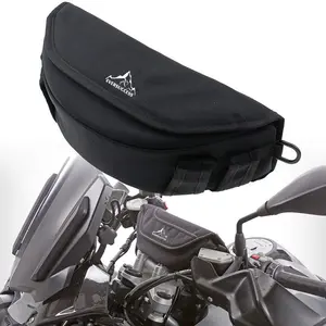 Neues Design Hot Stylish Custom Magnetic Tank Fahrrad Sattel taschen für Bildschirm Telefon GPS Motorrad Lenker Tasche