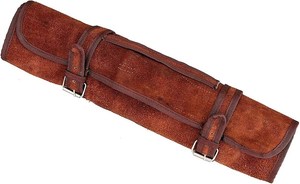 Ensemble de couteaux de chef de cuisine huit pièces en acier damas faits à la main, poignées en bois Pakka, acier inoxydable écologique de haute qualité - Product Image 6