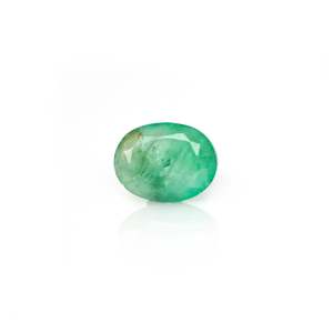 Émeraude taille Trillion - 3,24 carats, pierre précieuse verte naturelle, facettes Asscher, émeraude ovale, princess, marquise, formes de taille ovale - Product Image 1