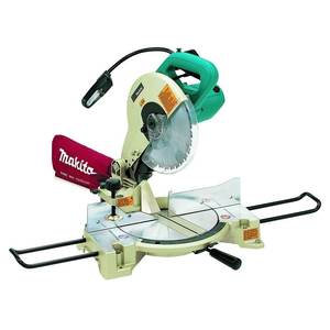 Sierra Ingletadora Eléctrica Portátil de 10 Pulgadas, Funciona con Batería, para Madera y Metal, para Uso Industrial y Bricolaje - Product Image 1