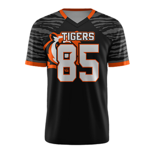 Maillot de football américain par sublimation avec logo personnalisé pour jeunes hommes Maillot de fan américain en polyester 100% de haute qualité - Product Image 2