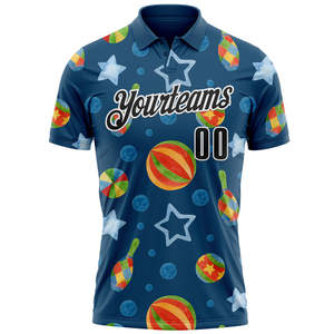 Haute qualité à séchage rapide pour hommes pour polos col contrasté T-Shirt tout imprimé Sublimation douce personnalisée offerte Design personnalisé - Product Image 1