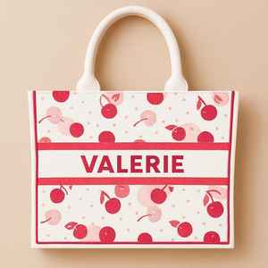 <b>Personalized</b> Beaded Tote, Custom Wedding Tote, Floral Beaded <b>Bag</b>, <b>Personalized</b> Wedding <b>Bag</b>, Bridesmaid <b>Gift</b>, Blue Floral Tote, - Product Image 4