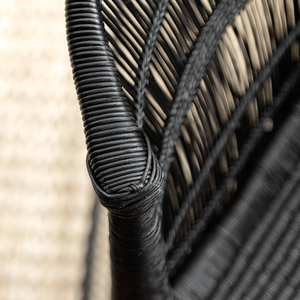 เก้าอี้หวายหวายแบบชนบทเฟอร์นิเจอร์หวายสำหรับกลางแจ้งผลิตจากเวียดนาม - Product Image 3