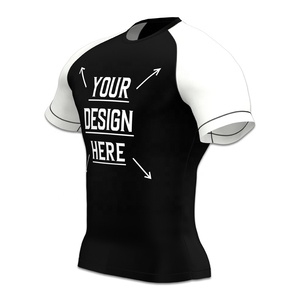 Vêtements de sport respirants antibactériens UPF50+ pour hommes, compression, MMA, BJJ, Muay Thai, Jiu Jitsu, Rashguard - Product Image 2
