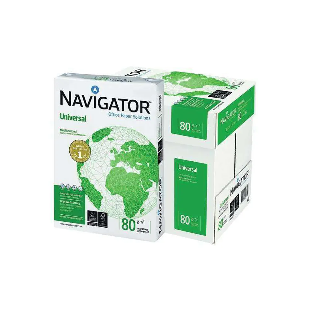 Grossiste de papier-copie Navigator A4, papier universel 80gsm, meilleure offre de papier d'impression