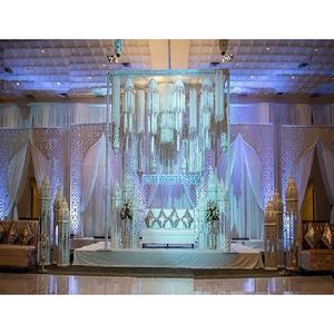 Decoración de Escenario de Boda Estilo Gran Marcaje Occidental, Tema Árabe Mágico, Decoración de Escenario de Boda con Temática Marroquí - Product Image 1
