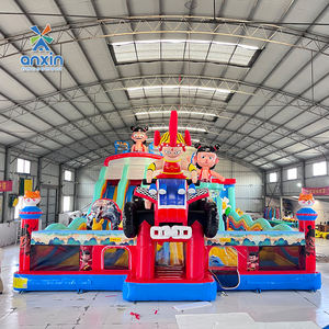 Castillo Inflable Gigante con Tobogán, Temática <span class=keywords><strong>de</strong></span> Nezha, para Niños, Uso Comercial, para Patios Traseros y Alquileres para Fiestas - Product Image 2