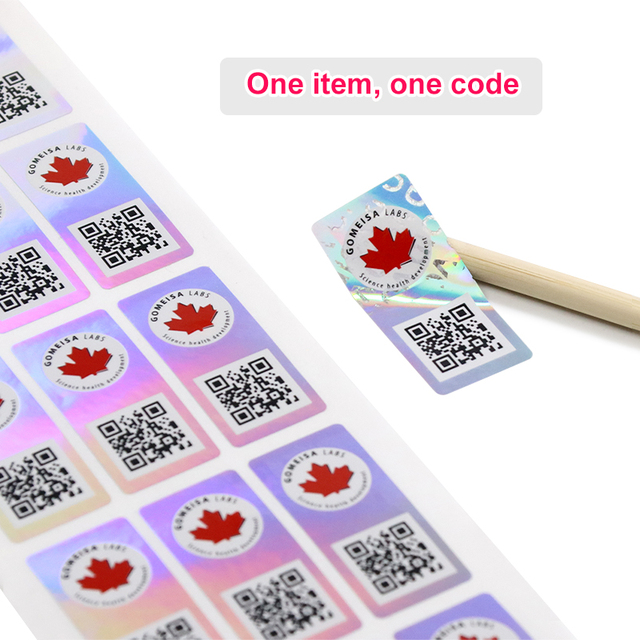 Custom QR Code NFC Stickers for Smart Packaging Interactive Labels Waterproof Adhesive Vinyl Printing