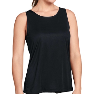 New Custom Made High Quality Solid Casual Summer Breathable Eco-Friendly Quick Dry Fabric <b>Tank</b> <b>Tops</b> for Women Available 2027 - Product Image 2