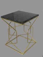 Table d'appoint de salon ronde en verre imbriquée Salon de luxe Design moderne nordique Table basse d'appoint bon marché Petite table basse