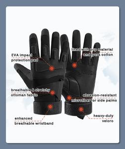 Gants tactiques d'entraînement en plein air de haute qualité en gros, protection complète des doigts et des jointures, antidérapants, sangle réglable, Pakistan - Product Image 3