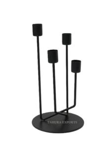 Exclusiva Gama de Candelabros Metálicos 2026, Portavelas, Decoración Navideña y para el Hogar, Ideal para Regalos y Fiestas - Product Image 3