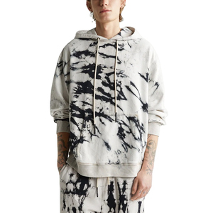 Conjuntos Deportivos de Dos Piezas Tie Dye Casuales de Moda Personalizados al por Mayor, Trajes Deportivos para Hombre de Manga Larga para Invierno, 100% Algodón - Product Image 3