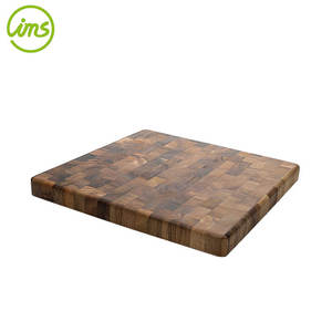 Grande planche à découper en bois d'acacia 40x30cm Épaisse Écologique Bloc à découper de cuisine - Product Image 4
