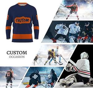 Vente en gros d'uniforme de hockey sur glace unisexe sur mesure uniforme de hockey sur glace respirant à séchage rapide à vendre - Product Image 1