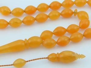 Tasbih décoratif en résine à thème ange, perles de prière islamiques faites à la main, chapelet musulman Dhikr, cadeau spirituel religieux pour Ramadan et l'Aïd - Product Image 5