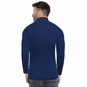 <b>Turtleneck</b> Golf <b>Men</b> Knit <b>Sweater</b> <b>Men's</b> Outdoor Flat Knit Branded Luxury Long Sleeve Zipper Sweatshirts Made in Pakistan - Product Image 6