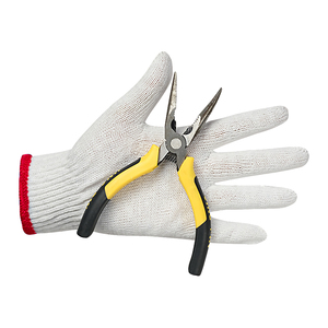 High Quality White Soft Cotton <b>Gloves</b> New Design Washable Safety Inspection <b>Gloves</b> <b>Light</b> Duty Personal Protective Daily Use - Product Image 6