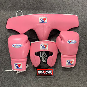 Guantes de Boxeo Profesionales Winning, Juego de Guantes de Boxeo de Cuero, Guantes de Boxeo de Cuero Vacuno Real, Kit de Sparring de Boxeo, Nuevo Diseño - Product Image 4
