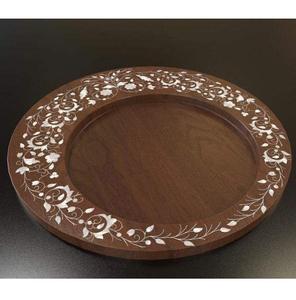 Bandeja de chocolate de madera de lujo con diseño recortado de incrustaciones florales para Ramadán Eid y regalo de boda - Product Image 6