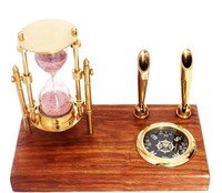 Organisateur de table/organisateur de bureau rangement d'accessoires de bureau porte-stylo en bois pour Table d'étude bureau hôtels