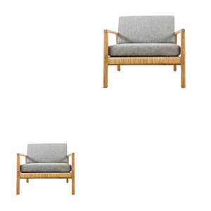 Fauteuil en bois simple Premier pour les loisirs Chaise longue de relaxation moderne pour restaurants en plein air Bars Cafés Hôtels - Product Image 4