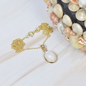 Opale éthiopienne 925 pendentif chaîne de pierres précieuses en argent sterling avec ou sans chaîne pierre de naissance d'octobre cadeau de pierre naturelle pour anniversaire - Product Image 2