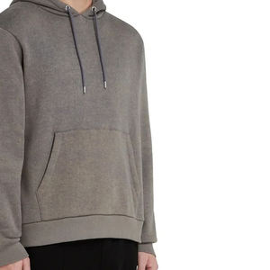 เสื้อฮู้ดดี้ผ้าฝ้าย 100% แบบมีกระเป๋า กันลม ระบายอากาศ ย้อมสีพื้น ล้างสีแบบแอซิด สไตล์ใหม่สำหรับฤดูหนาว รุ่นพื้นฐาน ผลิตโดย OEM จากปากีสถานโดยตรง จำนวน 2 ชิ้น - Product Image 4