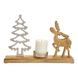 Christmas Decor Candle Metal <b>Tealight</b> <b>Holder</b> Candle Stand Home Parties Decor Candle <b>Holder</b> - Product Image 6