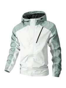 Nueva Chaqueta Softshell al por Mayor para Hombre, Cortavientos, Impermeable, Transpirable, con Logotipo Personalizado, Chaqueta Softshell Cálida para Hombre - Product Image 6